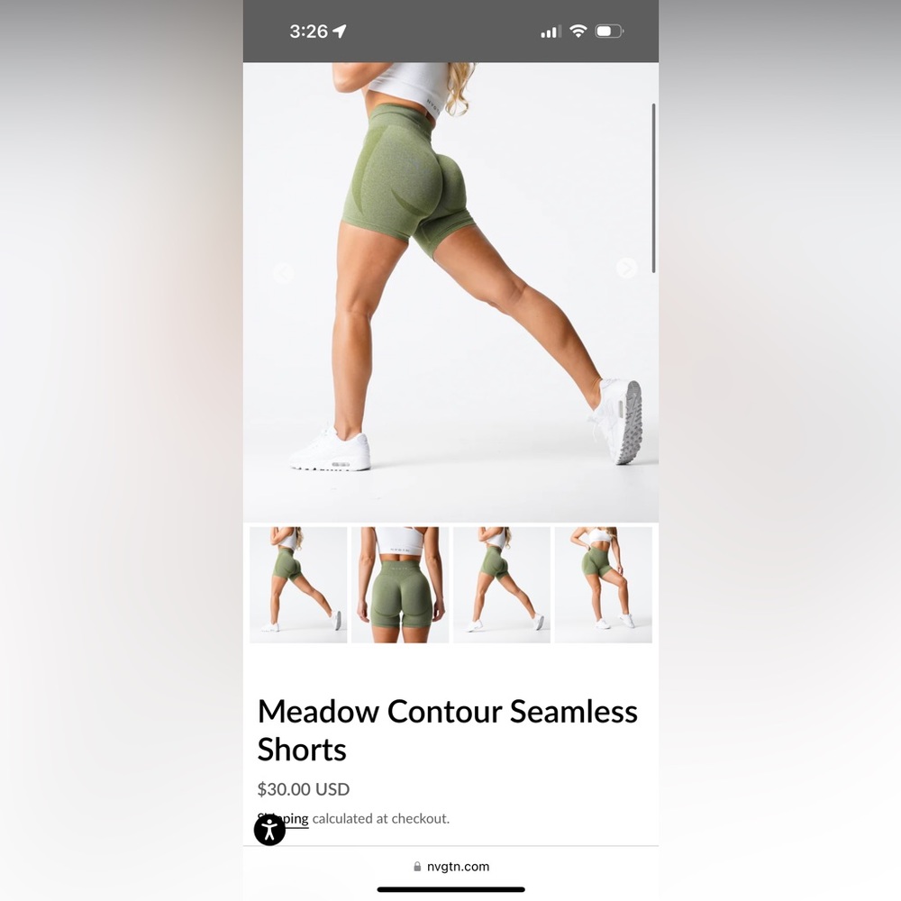 NVGTN Shorts L and M